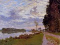 The Promenade at Argenteuil II Claude Monet